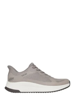 Skechers Grey Slip-Ins Bobs Sport Squad Chaos 4 Trainers