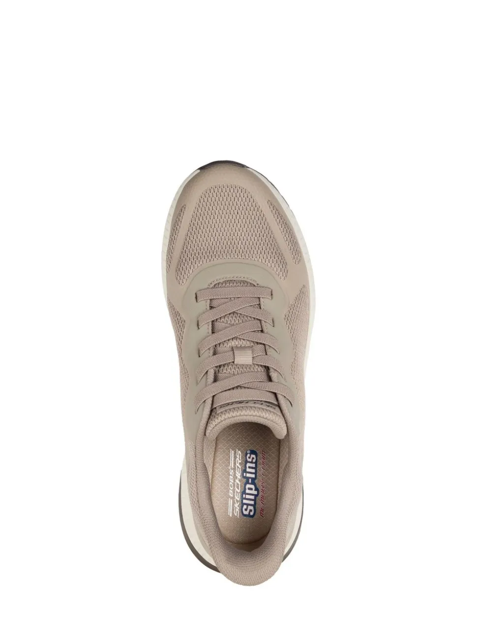 Skechers Grey Slip-Ins Bobs Sport Squad Chaos 4 Trainers