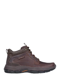 Skechers Red Respected Boswell Hiker Boots