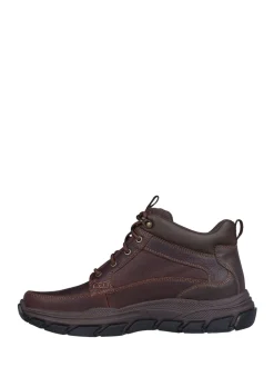 Skechers Red Respected Boswell Hiker Boots