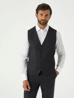 Skopes Black Farnham Single Breasted Suit Waistcoat