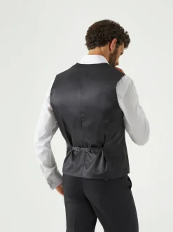 Skopes Black Farnham Single Breasted Suit Waistcoat