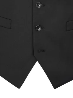 Skopes Black Farnham Single Breasted Suit Waistcoat
