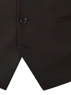 Skopes Black Madrid Regular Fit Suit Waistcoat