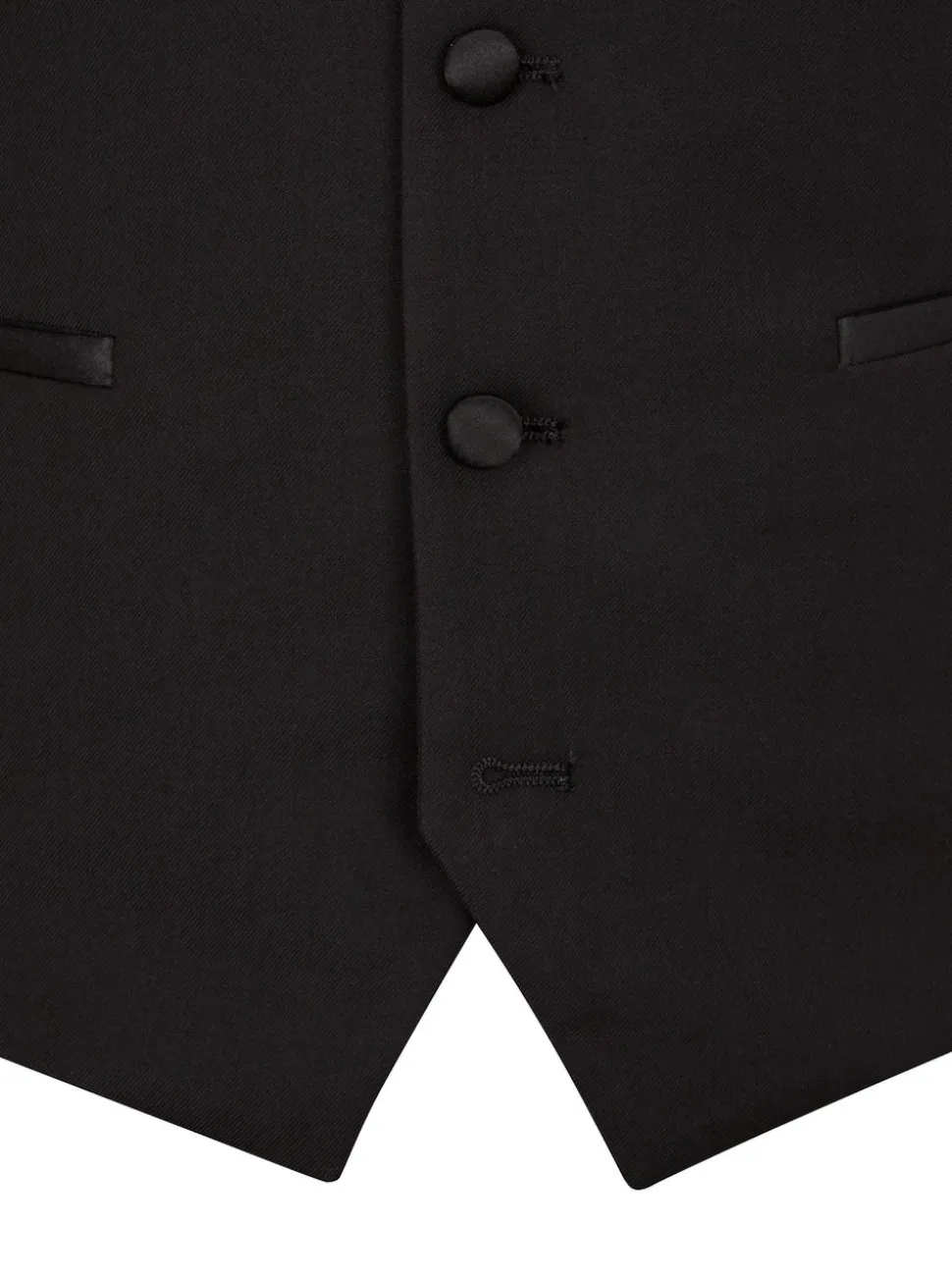 Skopes Black Sinatra Suit Scoop Waistcoat