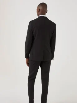 Skopes Black Slim Sinatra Fit Dinner Suit Jacket