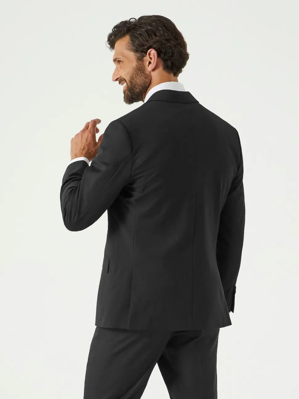 Skopes Black Slim Tailored Fit Farnham Suit Jacket