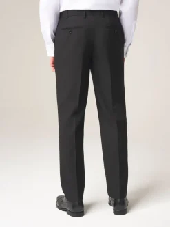 Skopes Black Tailored Fit Madrid Suit: Trousers