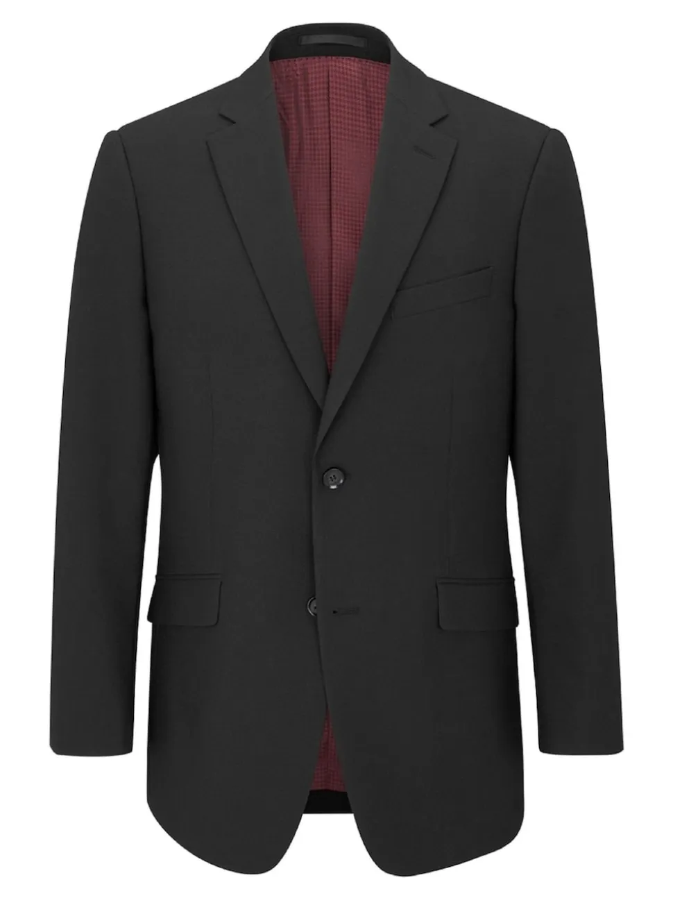 Skopes Black Wool Rich Darwin Suit Jacket