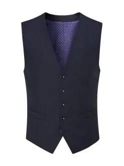 Skopes Blue Farnham Single Breasted Suit Waistcoat