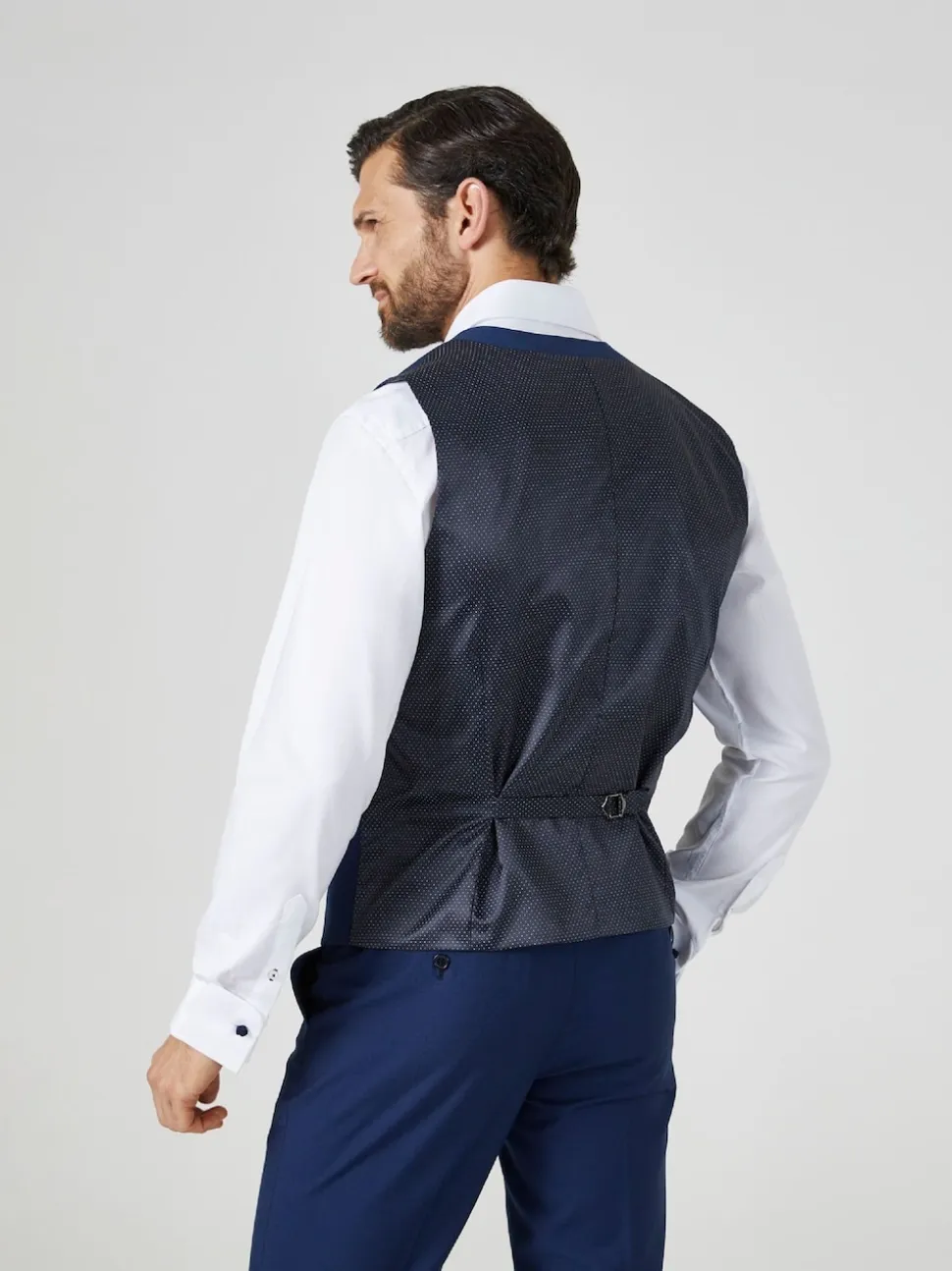 Skopes Blue Kennedy Regular Fit Suit Waistcoat