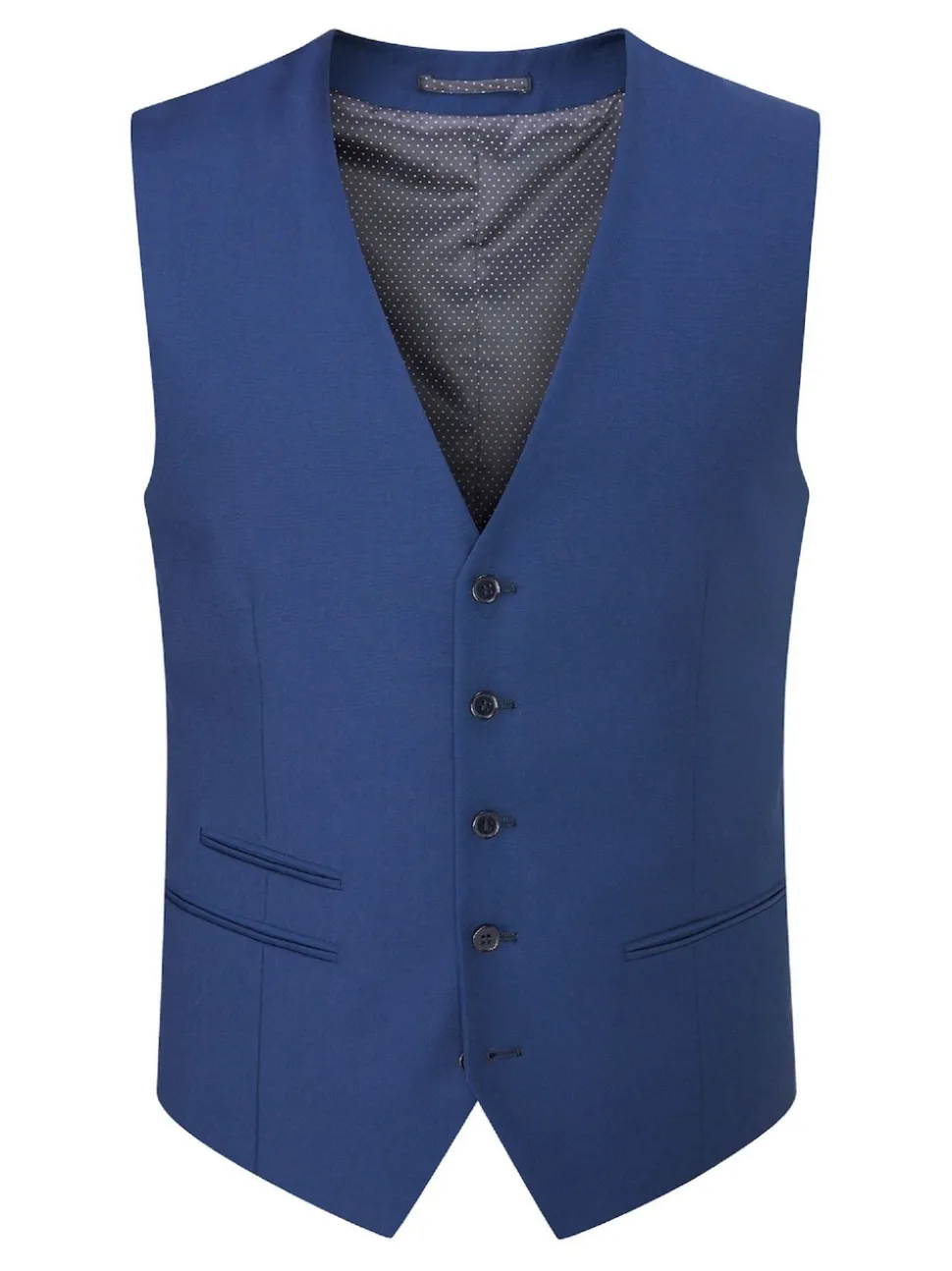 Skopes Blue Kennedy Regular Fit Suit Waistcoat
