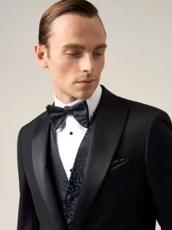Skopes Blue Party Paisley Waistcoat