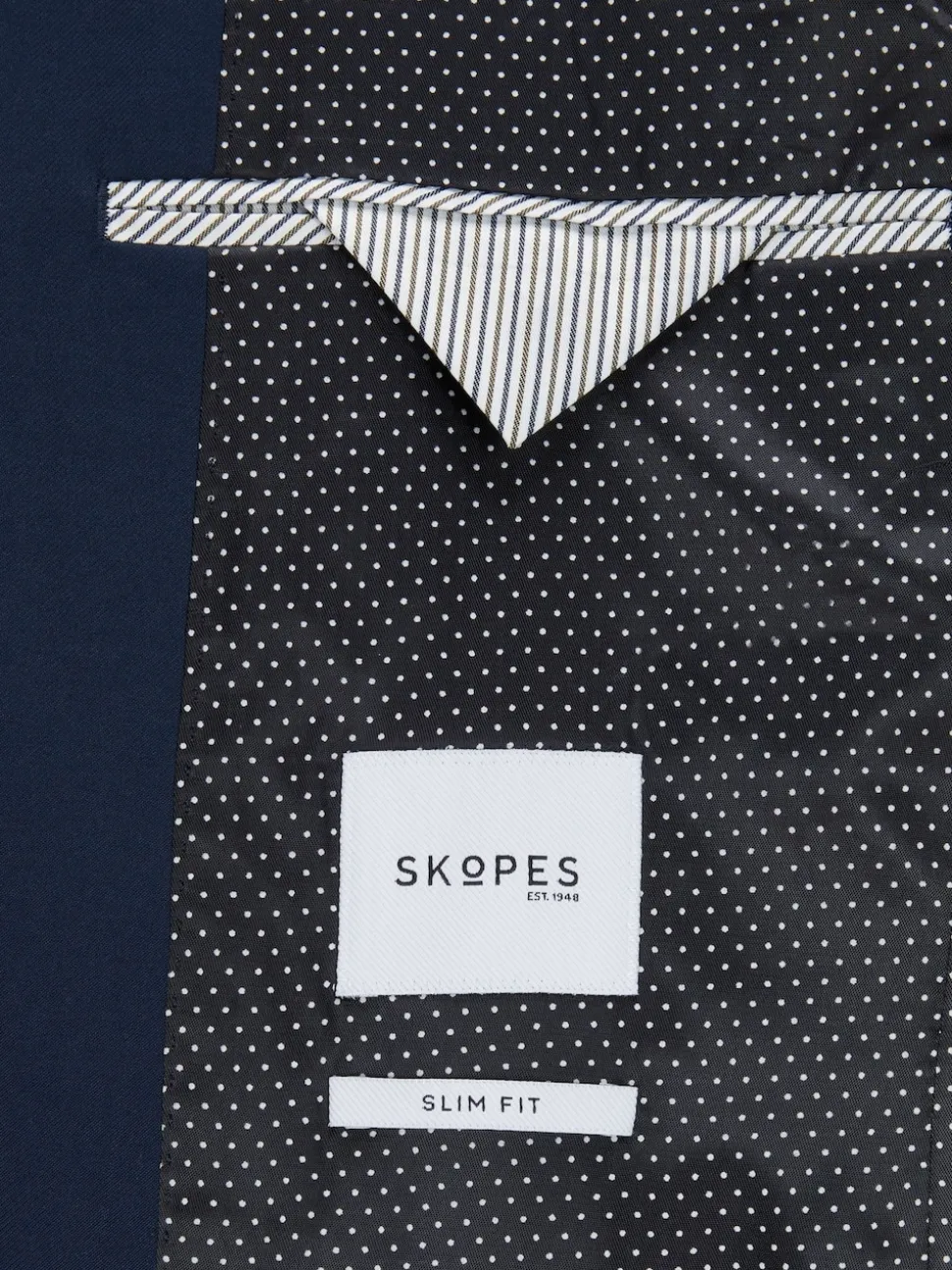 Skopes Blue Slim Fit Milan Suit Jacket