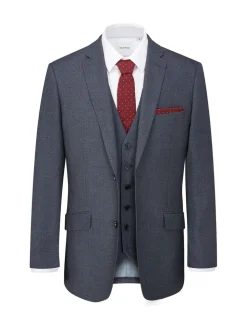 Skopes Blue Slim Harcourt Suit Jacket