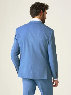 Skopes Blue Slim Tailored Fit Redding Suit: Jacket