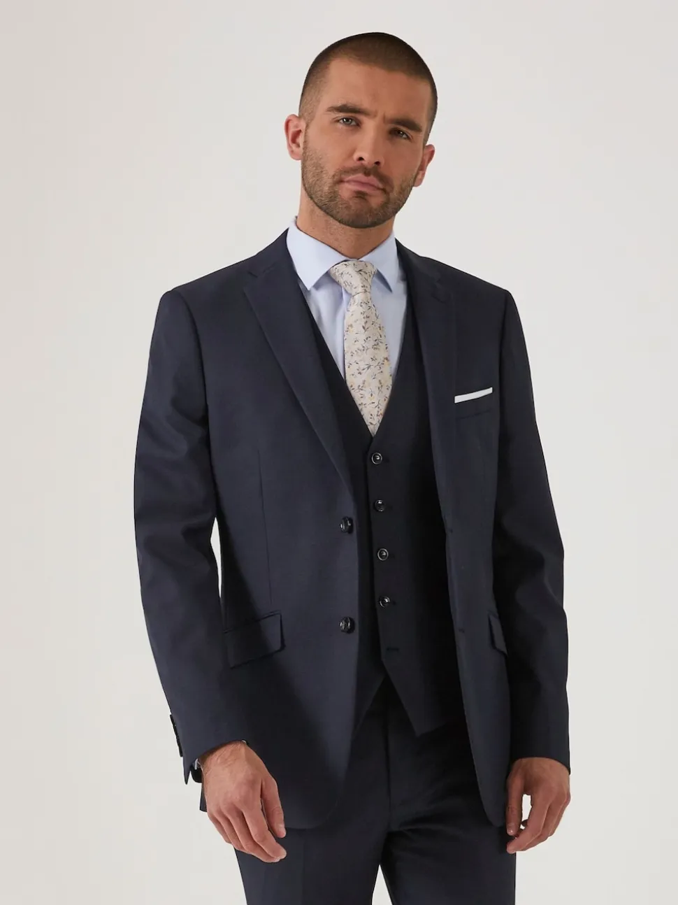Skopes Blue Slim Tailored Fit Farnham Suit Jacket