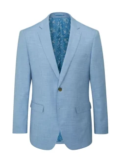 Skopes Blue Tailored Fit Lucien Suit Jacket