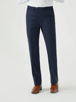 Skopes Blue Tailored Fit Wool Blend Joss Suit Trousers