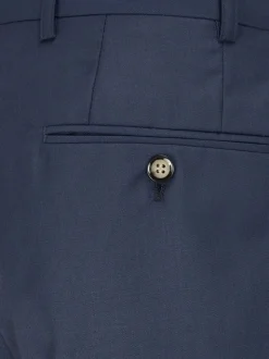 Skopes Blue Tailored Fit Wool Blend Joss Suit Trousers