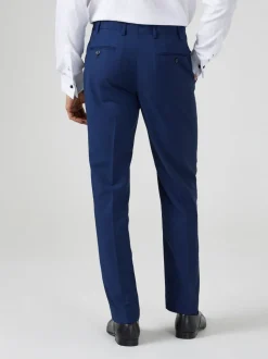 Skopes Blue Tailored Fit Kennedy Suit: Trousers