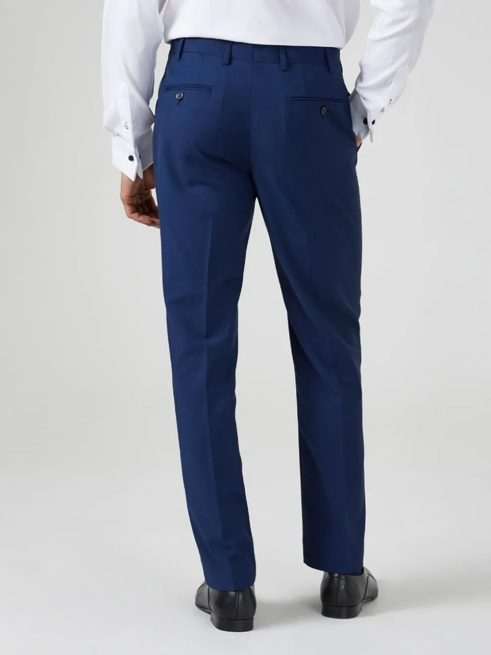 Skopes Blue Tailored Fit Kennedy Suit: Trousers