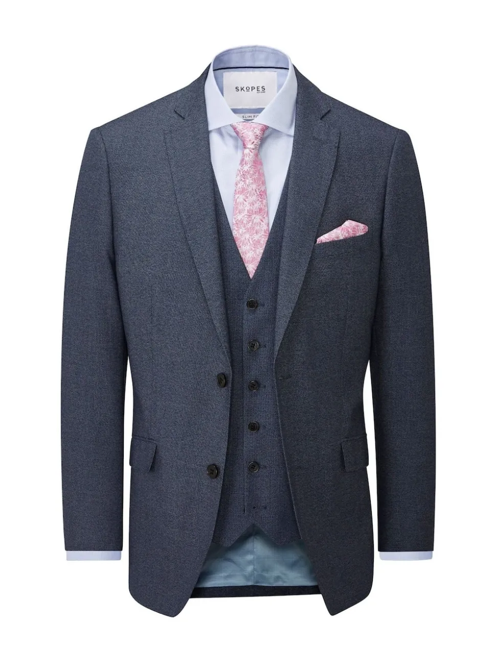 Skopes Blue Tailored Harcourt Suit Jacket