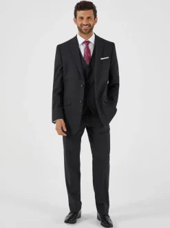 Skopes Charcoal Grey Wool Rich Darwin Suit Jacket