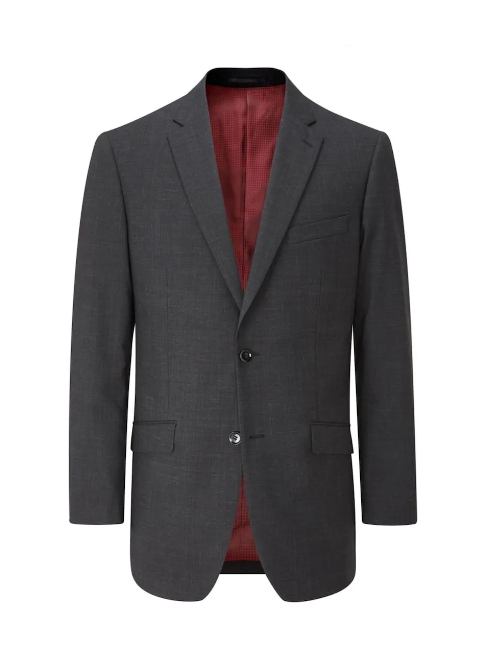 Skopes Charcoal Grey Wool Rich Darwin Suit Jacket
