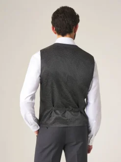 Skopes Dark Grey Madrid Regular Fit Suit Waistcoat