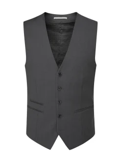 Skopes Dark Grey Madrid Regular Fit Suit Waistcoat