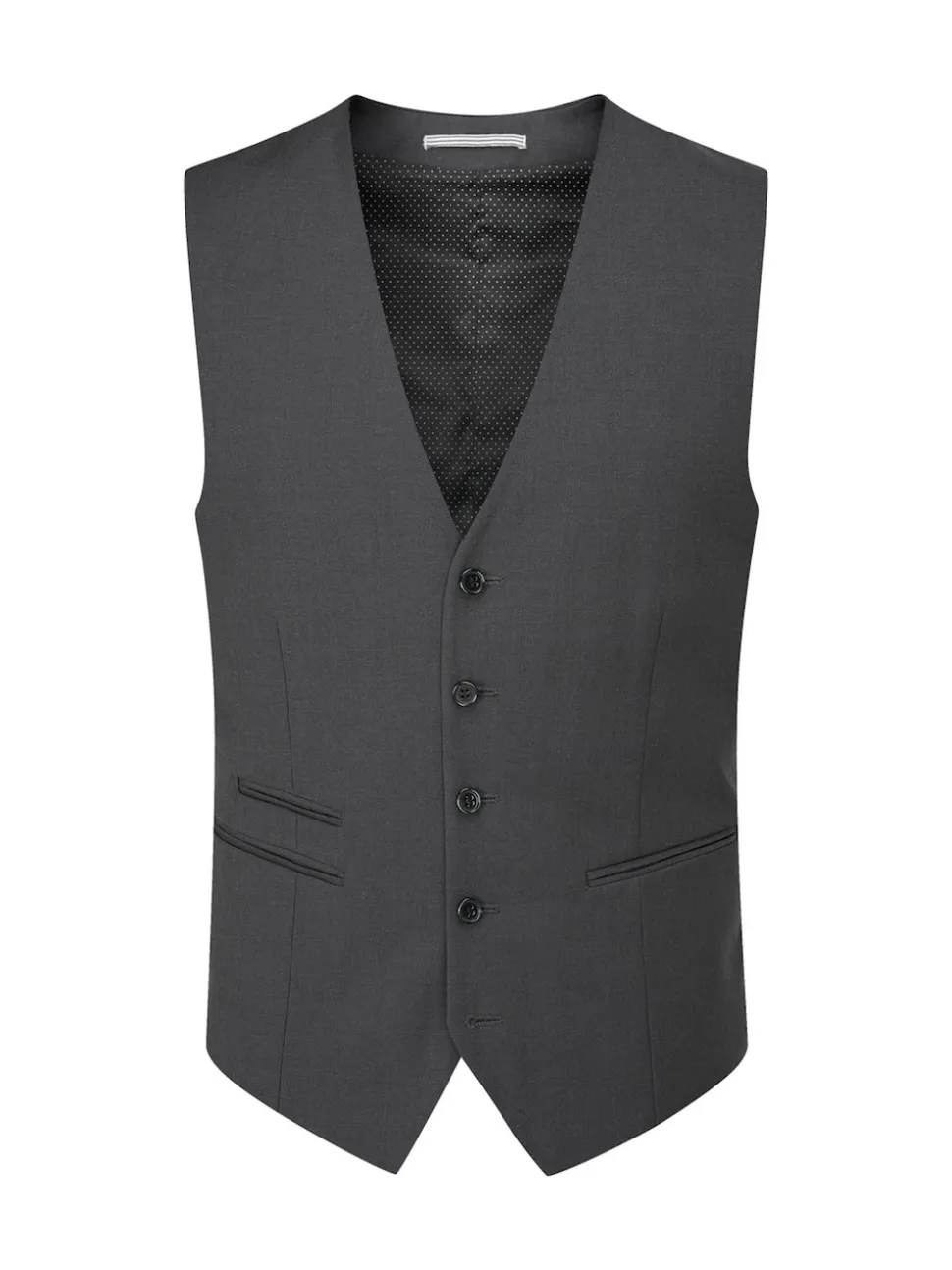 Skopes Dark Grey Madrid Regular Fit Suit Waistcoat