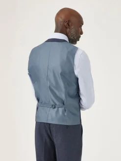 Skopes Dark Grey Single Breasted Harcourt Single Breasted Tailored Fit Suit Waistcoat