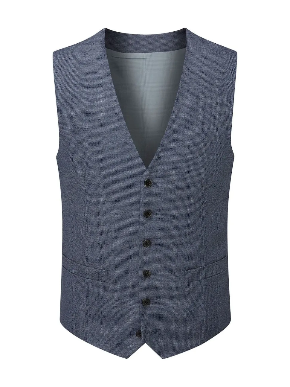 Skopes Dark Grey Single Breasted Harcourt Single Breasted Tailored Fit Suit Waistcoat