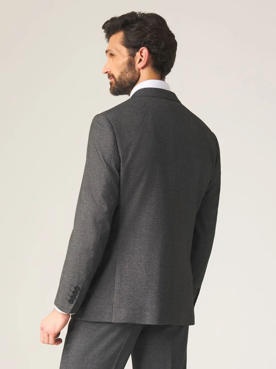 Skopes Dark Grey Tailored Harcourt Suit Jacket