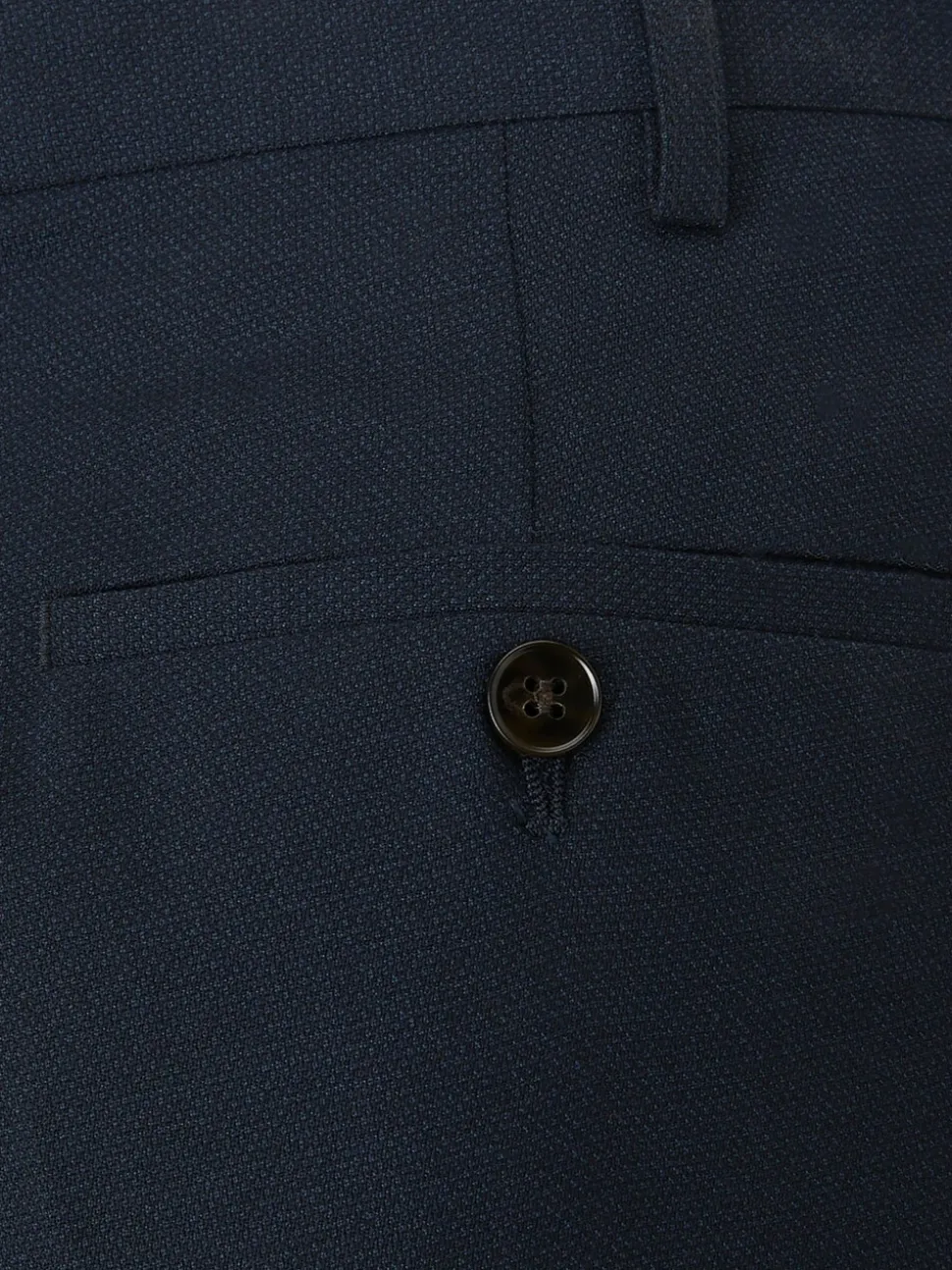 Skopes Dark Navy Blue Tapered Fit Harcourt Suit Trousers