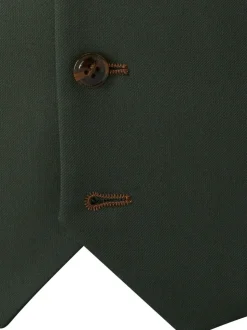 Skopes Green Harvey Single Breasted Tailored Fit Suit Waistcoat