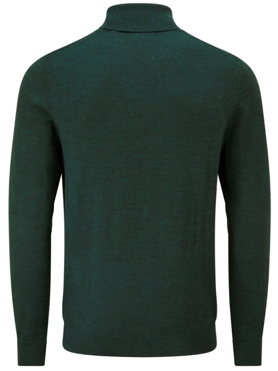 Skopes Green Russ Merino Blend Roll Neck Sweater