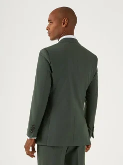 Skopes Green Tailored Fit Harvey Suit: Jacket