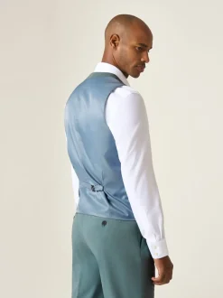 Skopes Green Tailored Fit Beckett Suit Waistcoat