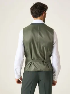 Skopes Green Tailored Fit Beckett Suit Waistcoat