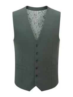 Skopes Green Tailored Fit Beckett Suit Waistcoat