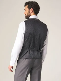 Skopes Grey Madrid Regular Fit Suit Waistcoat