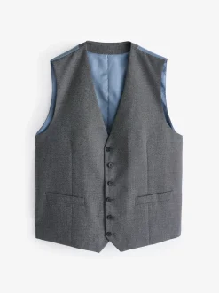 Skopes Grey Single Breasted Harcourt Single Breasted Tailored Fit Suit Waistcoat