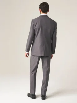 Skopes Grey Tailored Fit Madrid Suit: Jacket
