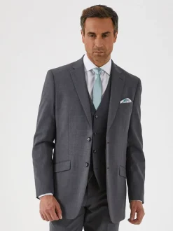 Skopes Grey Wool Rich Darwin Suit Jacket