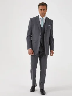 Skopes Grey Wool Rich Darwin Suit Jacket