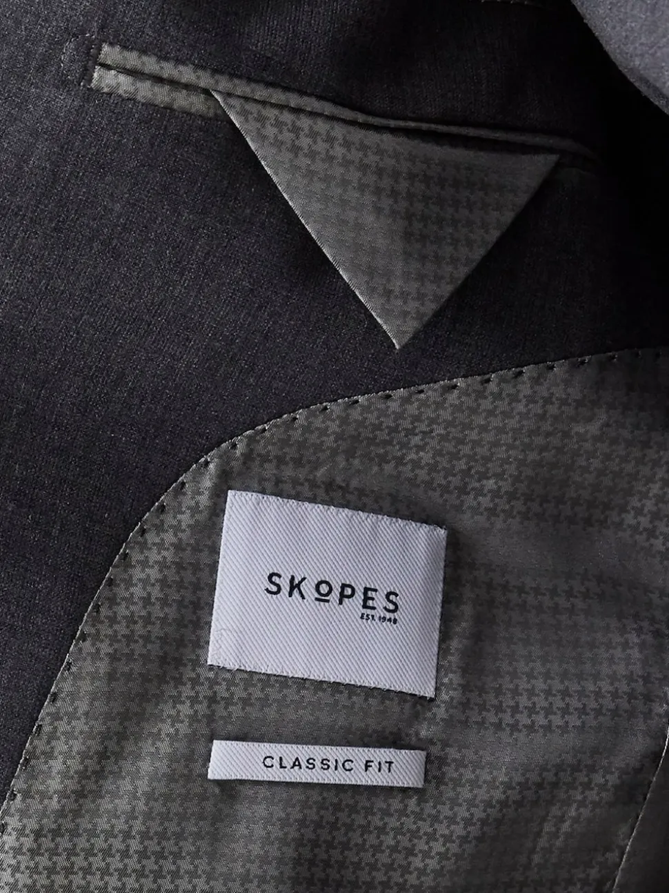 Skopes Grey Wool Rich Darwin Suit Jacket
