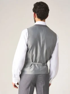 Skopes Light Grey Single Breasted Harcourt Single Breasted Tailored Fit Suit Waistcoat