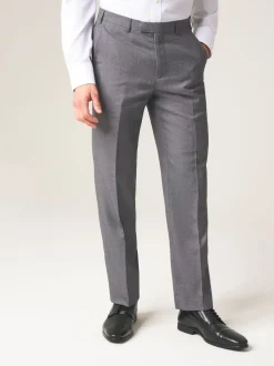 Skopes Light Grey Tailored Fit Harcourt Suit Trousers